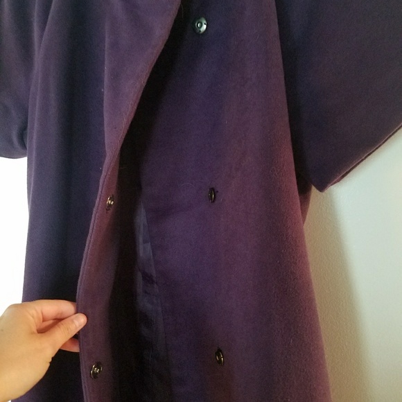 C. Luce Purple funnel neck dress, top or overcoat - Picture 6 of 7